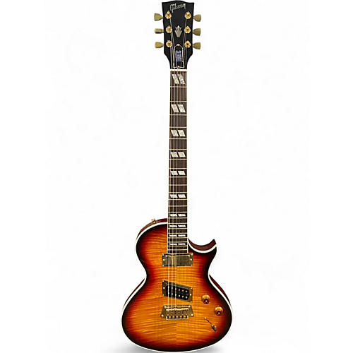 Used Gibson Fanatic Nighthawk Triburst Solid Body Electric Guitar Triburst