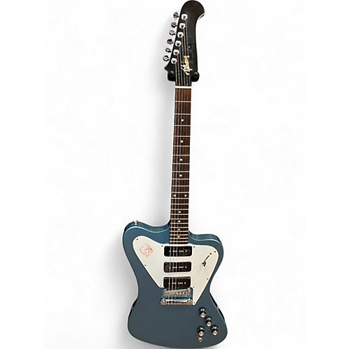 Used Gibson Firebird Studio Non Reverse Blue Solid Body Electric Guitar Blue