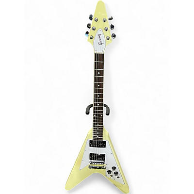 Used Gibson Flying V Alpine White Solid Body Electric Guitar