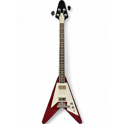 Gibson Used Gibson Flying V Bass Cherry Electric Bass Guitar