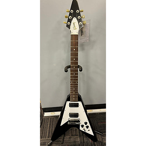 Gibson Used Gibson Flying V Black Solid Body Electric Guitar Black