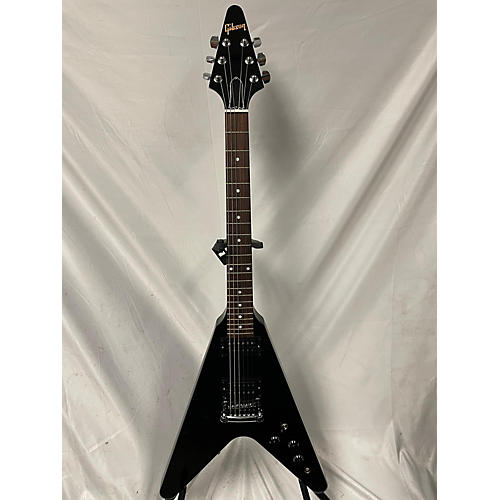 Gibson Used Gibson Flying V Black Solid Body Electric Guitar Black