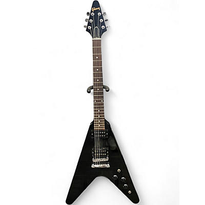 Used Gibson Flying V Black Solid Body Electric Guitar
