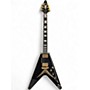 Used Gibson Flying V Custom Black Solid Body Electric Guitar Black