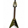 Used Gibson Flying V Green Solid Body Electric Guitar Green