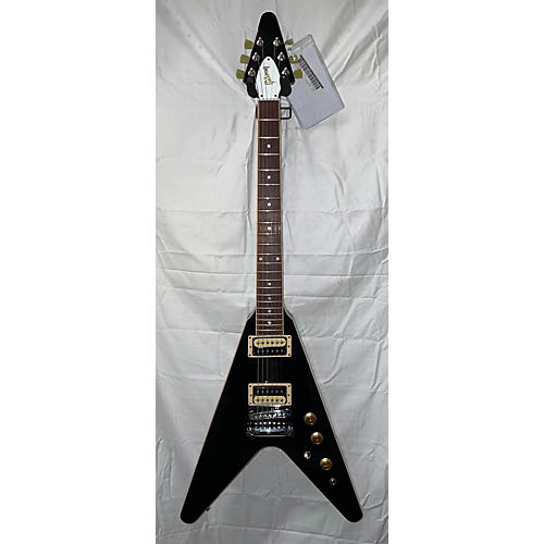 Gibson Used Gibson Flying V HP Black Solid Body Electric Guitar Black