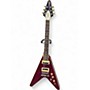 Used Gibson Flying V Maroon Solid Body Electric Guitar Maroon