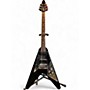 Used Gibson Flying V Mirror Ebony Solid Body Electric Guitar Ebony