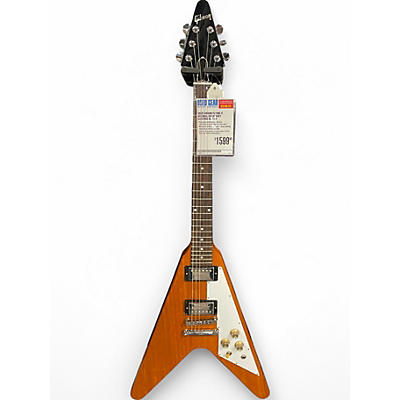 Used Gibson Flying V Natural Solid Body Electric Guitar