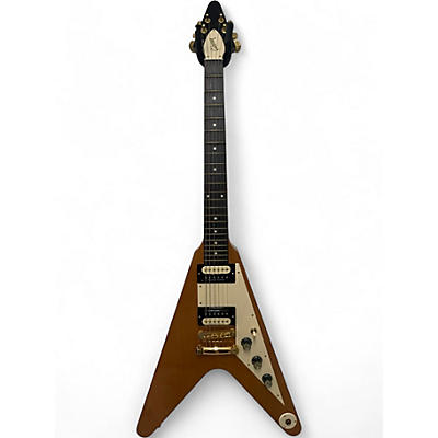 Used Gibson Flying V Natural Solid Body Electric Guitar