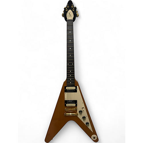 Used Gibson Flying V Natural Solid Body Electric Guitar Natural