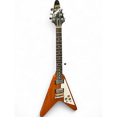 Used Gibson Flying V Natural Solid Body Electric Guitar