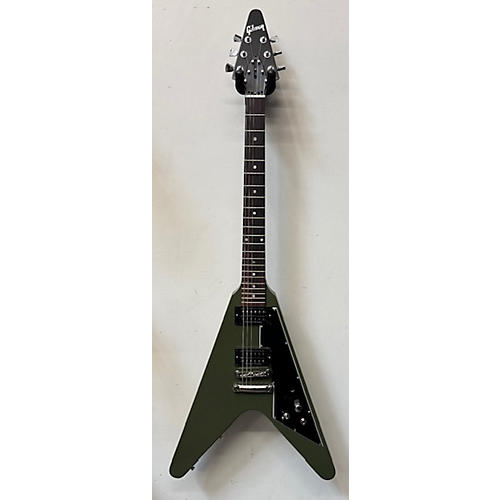 Gibson Used Gibson Flying V Olive Drab Solid Body Electric Guitar Olive Drab