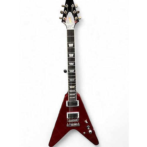 Used Gibson Flying V Robot Metallic Red Solid Body Electric Guitar Metallic Red