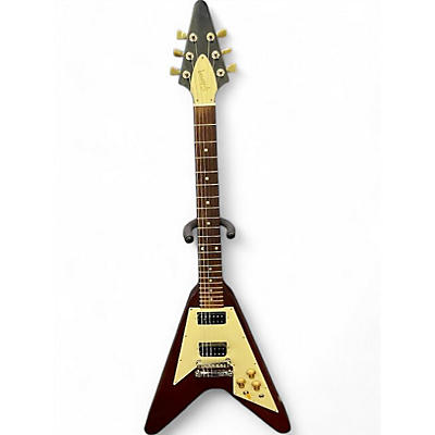 Gibson Used Gibson Flying V Satin Brown Solid Body Electric Guitar