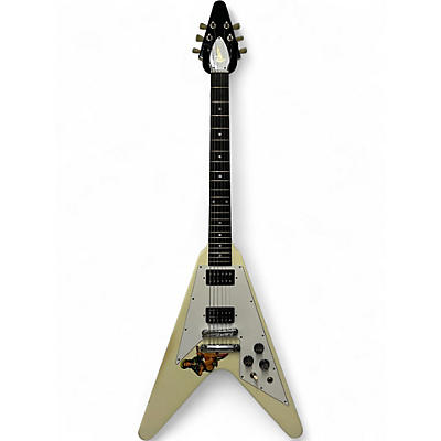 Used Gibson Flying V Standard Alpine White Solid Body Electric Guitar