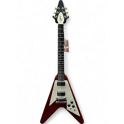 Used Gibson Flying V Standard Trans Red Solid Body Electric Guitar