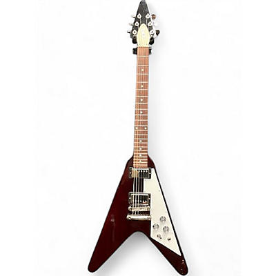 Used Gibson Flying V Standard Wine Red Solid Body Electric Guitar