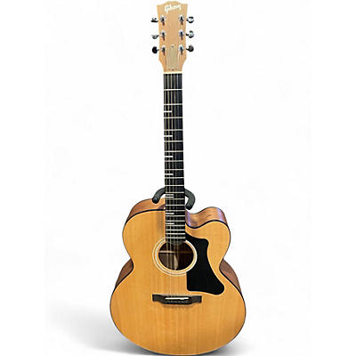 Used Gibson G 200 EC Natural Acoustic Electric Guitar