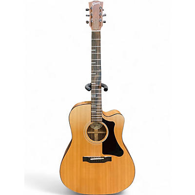 Used Gibson G WRITER EC Natural Acoustic Electric Guitar