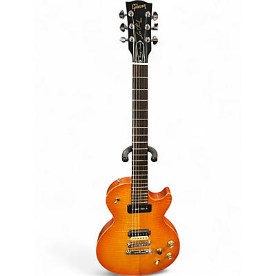 Used Gibson Gary Moore BFG Les Paul Flame Amber Solid Body Electric Guitar