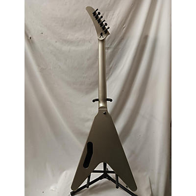 Gibson Used Gibson Gibson Dave Mustaine Flying V EXP Metallic Silver Solid Body Electric Guitar