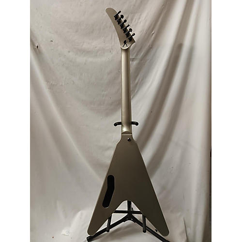 Gibson Used Gibson Gibson Dave Mustaine Flying V EXP Metallic Silver Solid Body Electric Guitar Metallic Silver