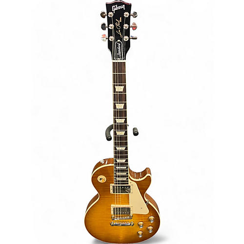 Gibson Used Gibson Gibson Les Paul Standard '60s Limited Edition AAA Flame Top Honey Lemon Burst Solid Body Electric Guitar Honey Lemon Burst