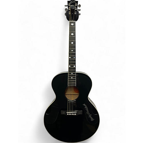 Used Gibson HARLEY DAVIDSON BLACK Acoustic Guitar BLACK
