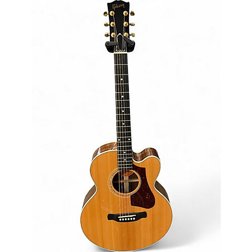 Used Gibson HB 665 SB Natural Acoustic Electric Guitar Natural