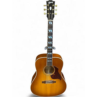 Used Gibson Hummingbird Artist Cherry Sunburst Acoustic Electric Guitar