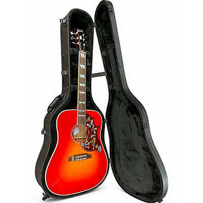 Used Gibson Hummingbird Cherry Sunburst Acoustic Electric Guitar