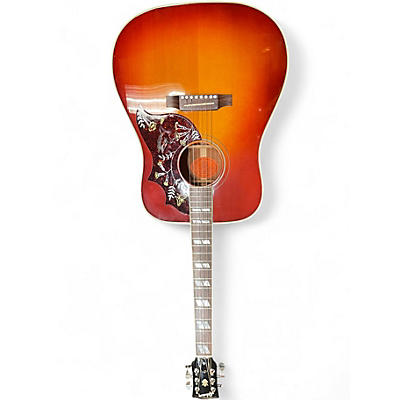 Used Gibson Hummingbird Cherry Sunburst Acoustic Electric Guitar