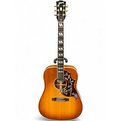 Used Gibson Hummingbird Cherry Sunburst Acoustic Electric Guitar