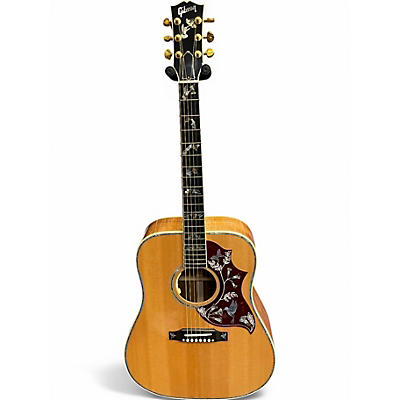 Used Gibson Hummingbird Custom Koa Natural Acoustic Electric Guitar