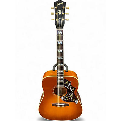 Used Gibson Hummingbird Heritage Cherry Sunburst Acoustic Electric Guitar