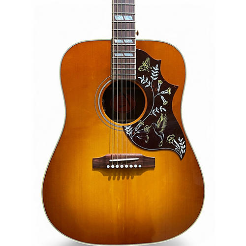 Used Gibson Hummingbird Heritage Honey Acoustic Electric Guitar Heritage Honey