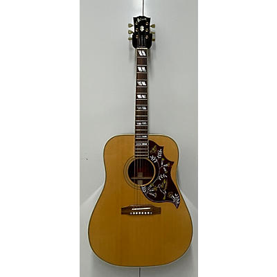 Gibson Used Gibson Hummingbird Natural Acoustic Electric Guitar