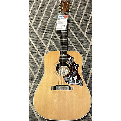 Gibson Used Gibson Hummingbird Natural Acoustic Electric Guitar