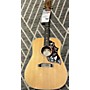 Used Gibson Used Gibson Hummingbird Natural Acoustic Electric Guitar Natural