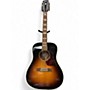 Used Gibson Hummingbird Pro 12-String Sunburst 12 String Acoustic Guitar Sunburst