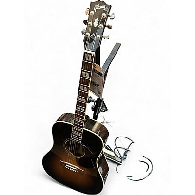 Used Gibson Hummingbird Pro 2 Color Sunburst Acoustic Electric Guitar