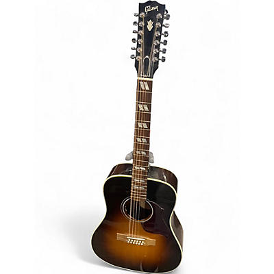 Used Gibson Hummingbird Pro 3 Tone Sunburst Acoustic Electric Guitar