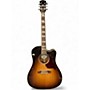Used Gibson Hummingbird Pro Tobacco Sunburst Acoustic Electric Guitar Tobacco Sunburst