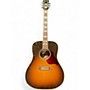 Used Gibson Hummingbird Pro Vintage Sunburst Acoustic Electric Guitar Vintage Sunburst