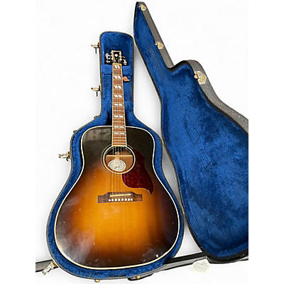 Used Gibson Hummingbird Pro sunburst Acoustic Electric Guitar