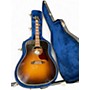 Used Gibson Hummingbird Pro sunburst Acoustic Electric Guitar sunburst