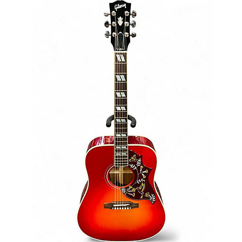 Used Gibson Hummingbird Standard Cherry Sunburst Acoustic Electric Guitar Cherry Sunburst