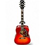 Used Gibson Hummingbird Standard Cherry Sunburst Acoustic Electric Guitar Cherry Sunburst