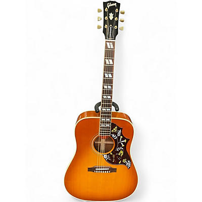 Used Gibson Hummingbird Standard Cherry Sunburst Acoustic Electric Guitar